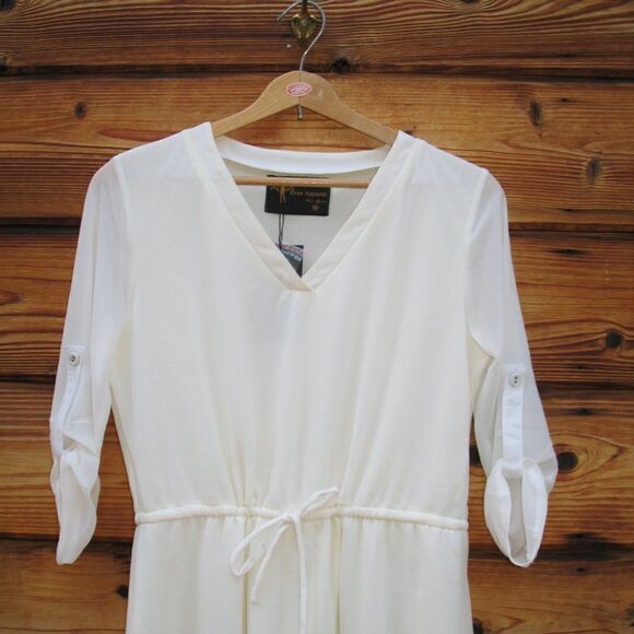 NWT Eros Cream Dress - Picture 3 of 7